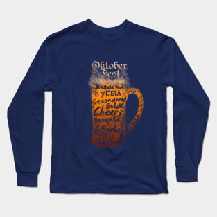 Oktoberfest Cheers Beer Long Sleeve T-Shirt